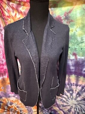 MAJESTIC PARIS FILATURES WOMEN’S DARK BLUE BLAZER PRISTINE💗
